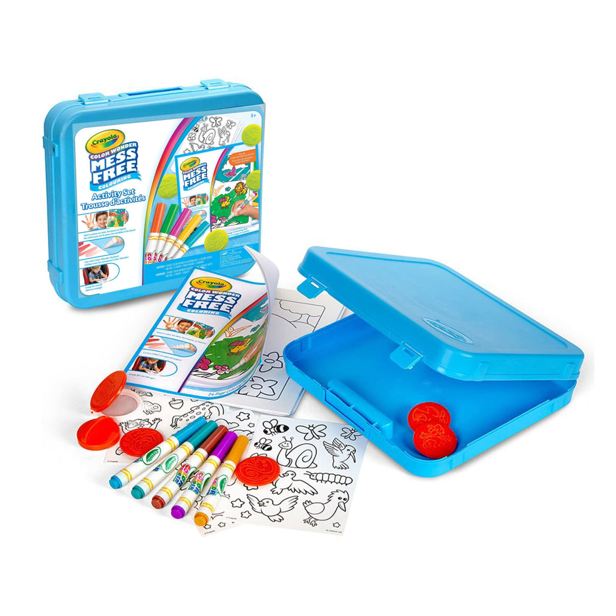 Crayola Color Wonder Mess Free Colouring Activity Set (30+ Pieces)
