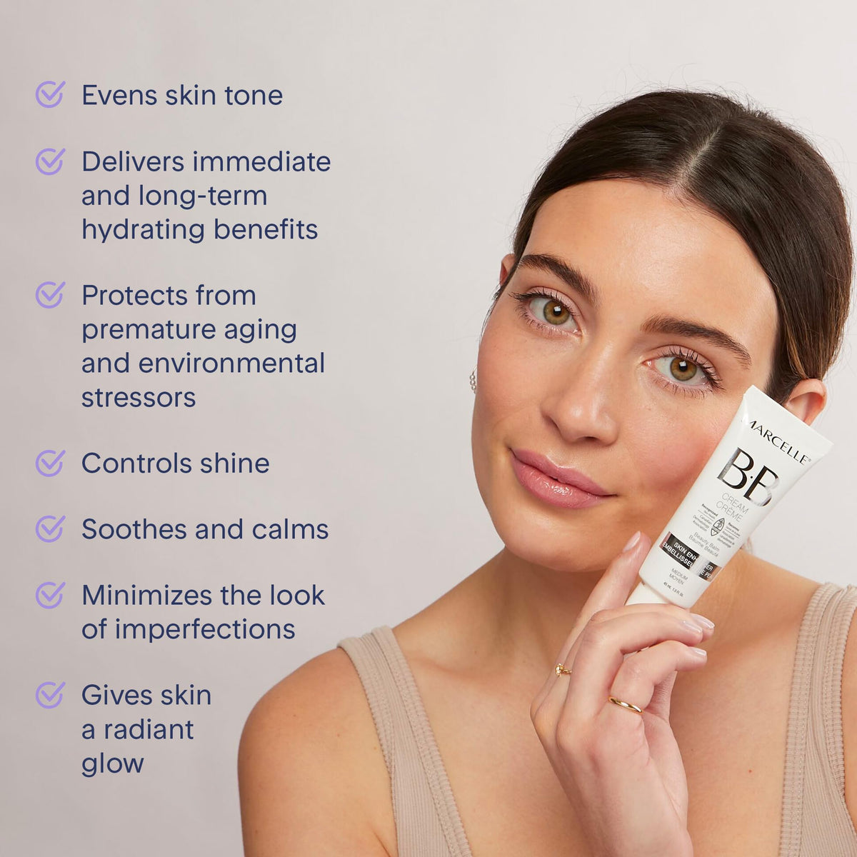 Marcelle BB Cream Beauty Balm, Medium, 45mL