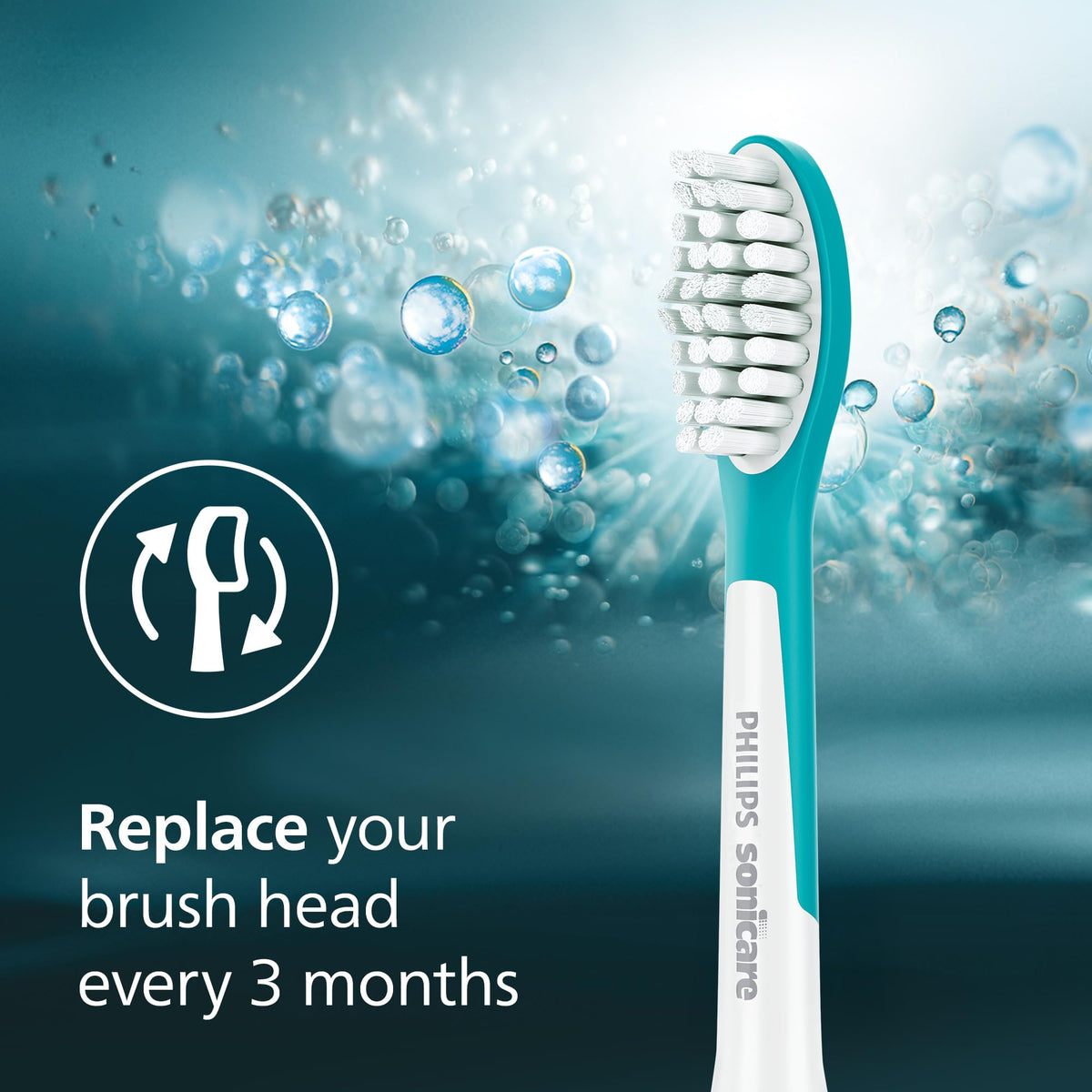Philips Sonicare for Kids Electric Toothbrush Heads, HX6042/94, 2 Pack