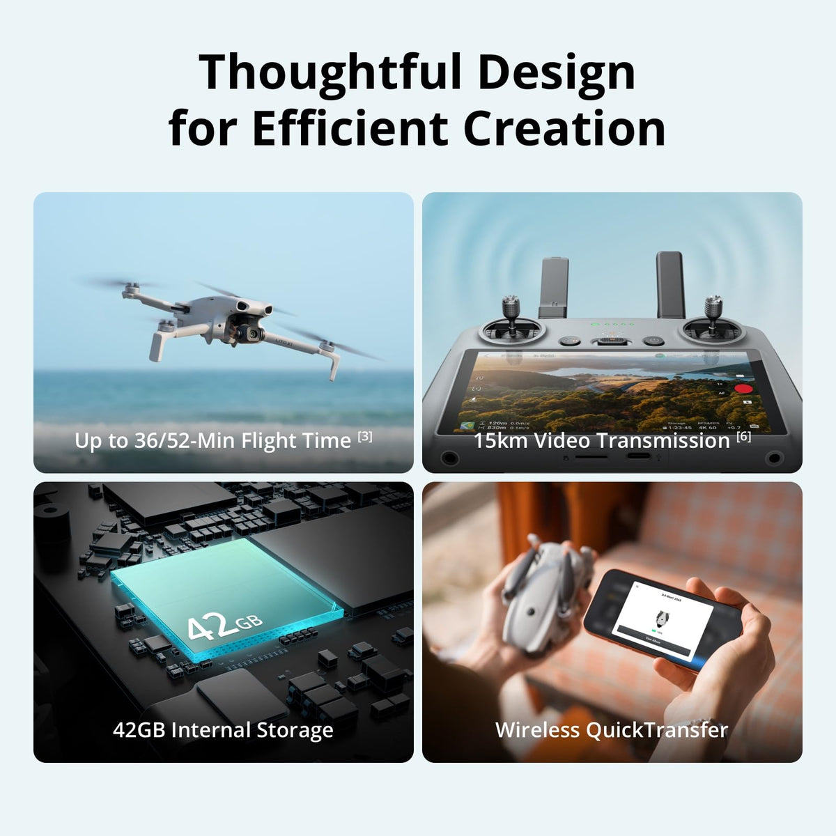 DJI Lito X1 Fly More Combo with DJI RC 2
