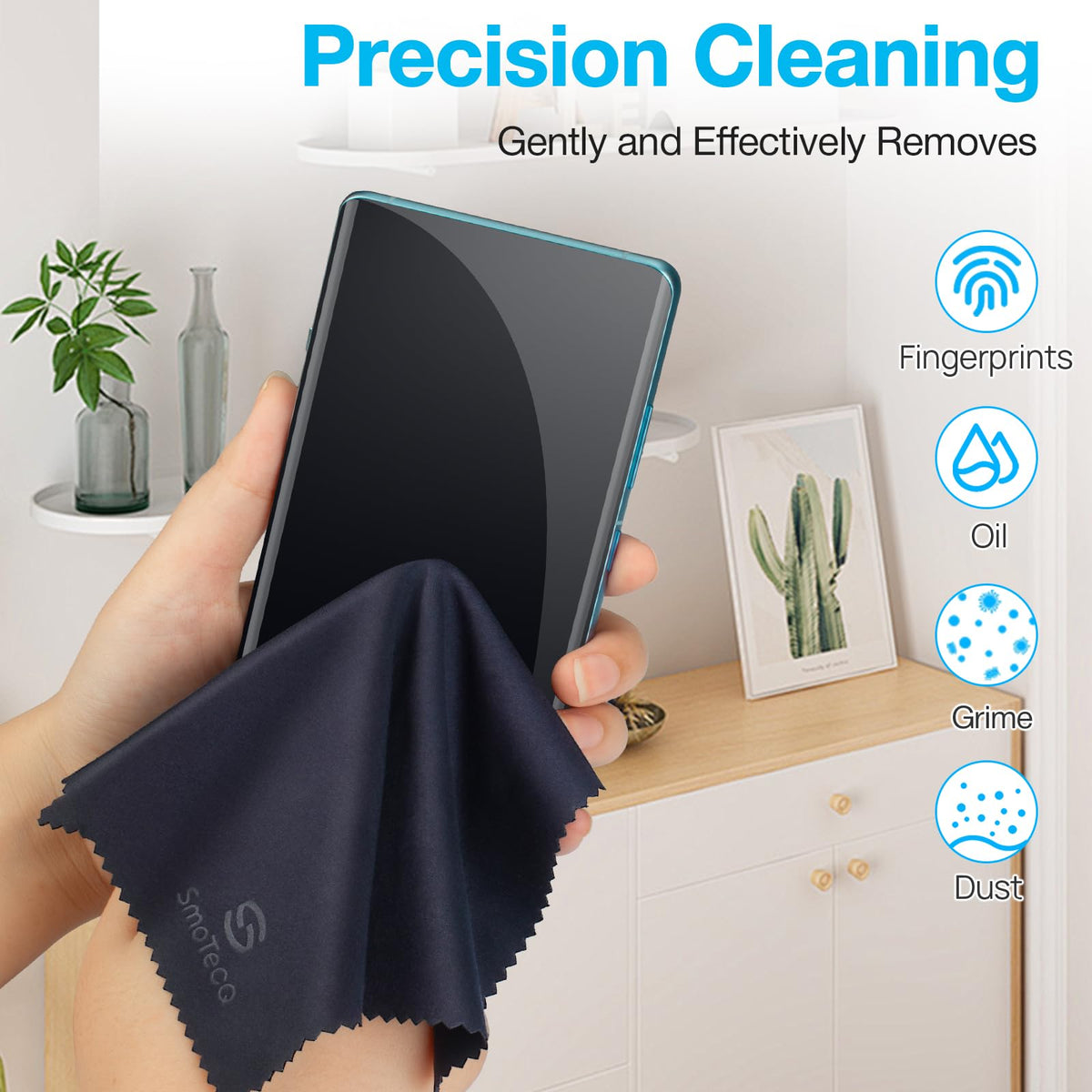 SmoTecQ Alcohol-Free Glasses Cleaner Kit