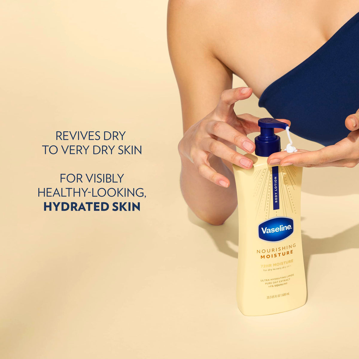 Vaseline Intensive Care Dry Skin Repair Lotion, 4 x 600 ml