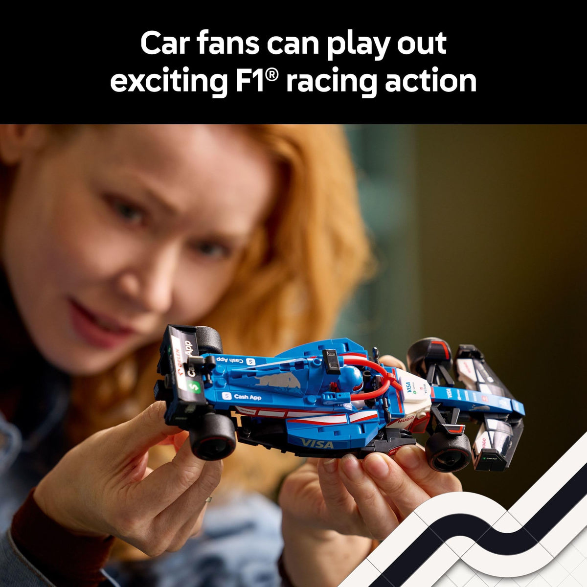 LEGO Speed Champions Visa Cash App RB VCARB 01 F1 Race Car (77246)