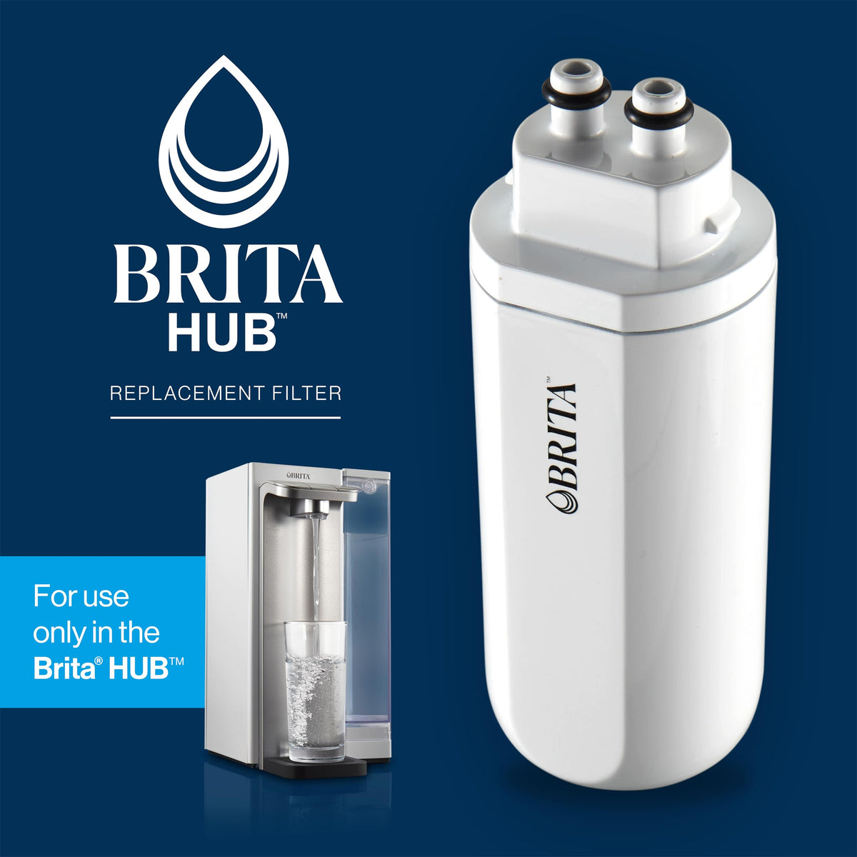 Brita HUB Countertop Water Filtration Replacement Filter