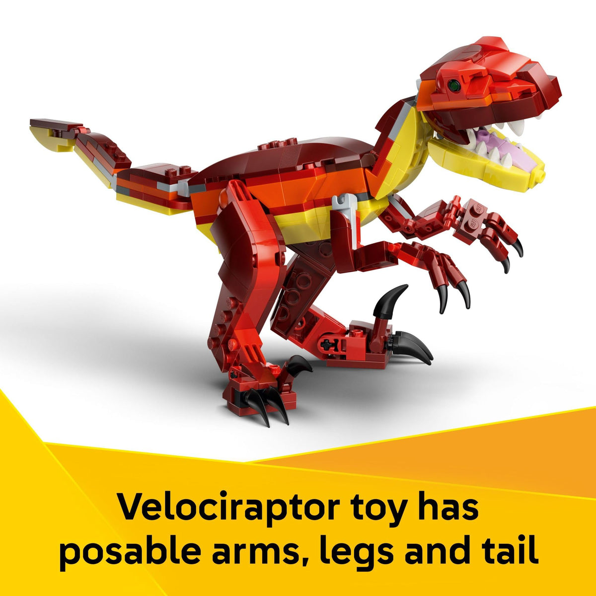 LEGO Creator 3-in-1 Fierce Dinosaur Building Set 31379