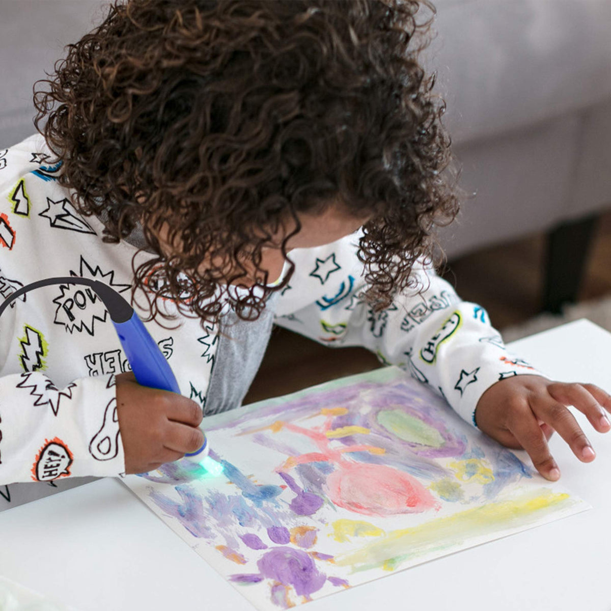 Crayola Color Wonder Magic Light Brush Painting Station, Ages 3+