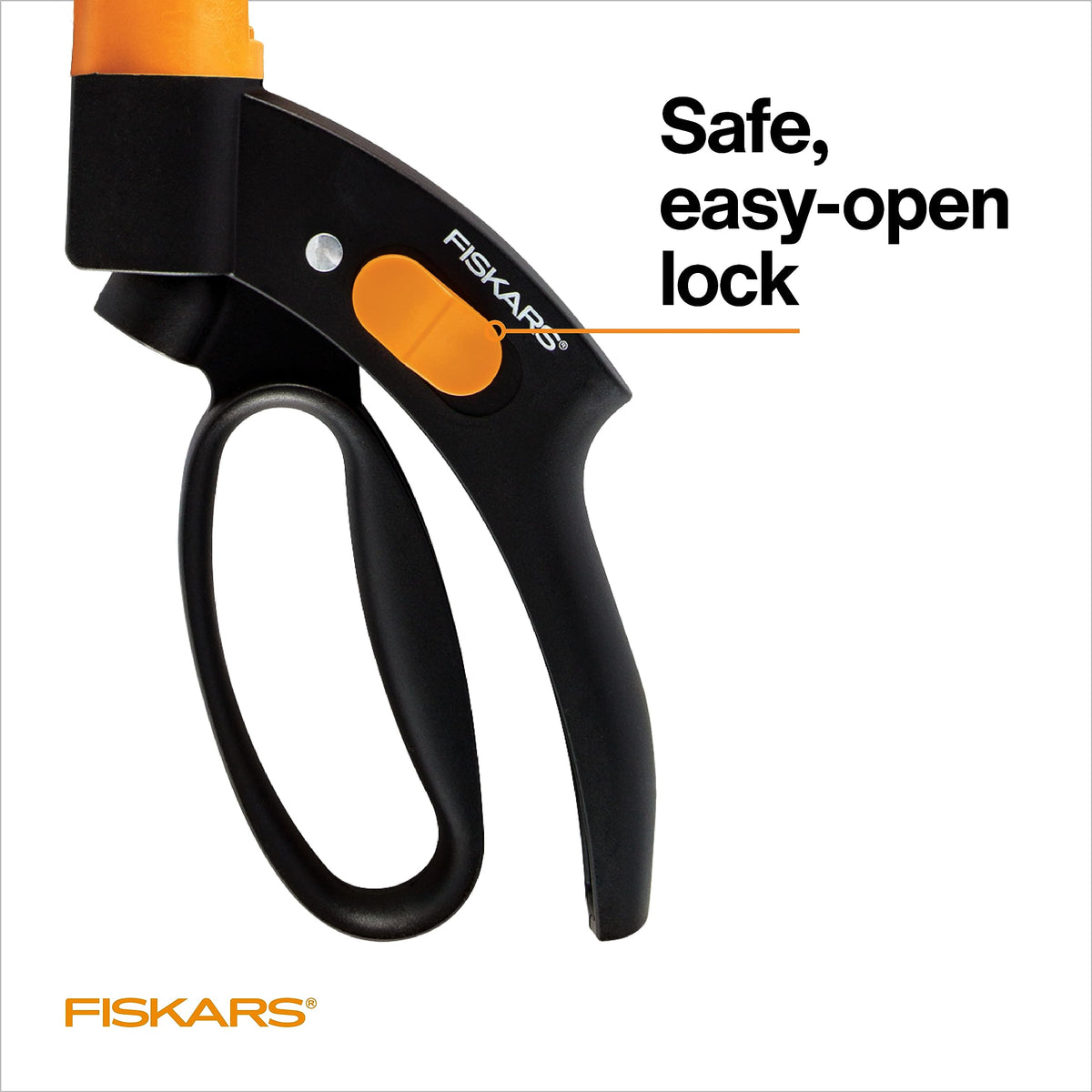 Fiskars Shear Ease Grass Shears, 5 in Stainless Steel Blades