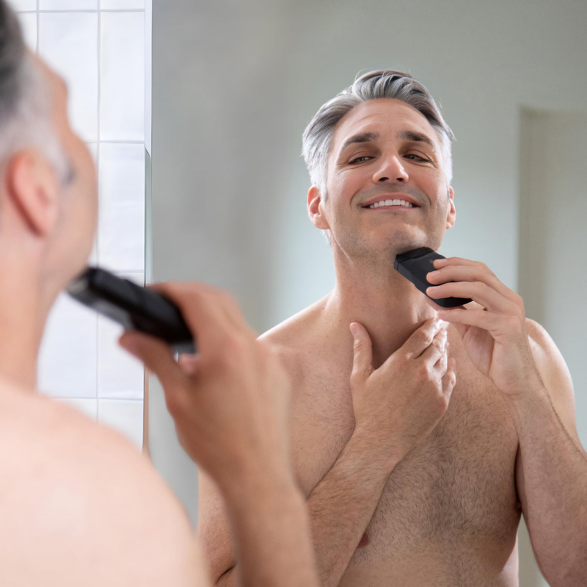 Manscaped The Handyman Men's Compact Foil Face Shaver, USB-C