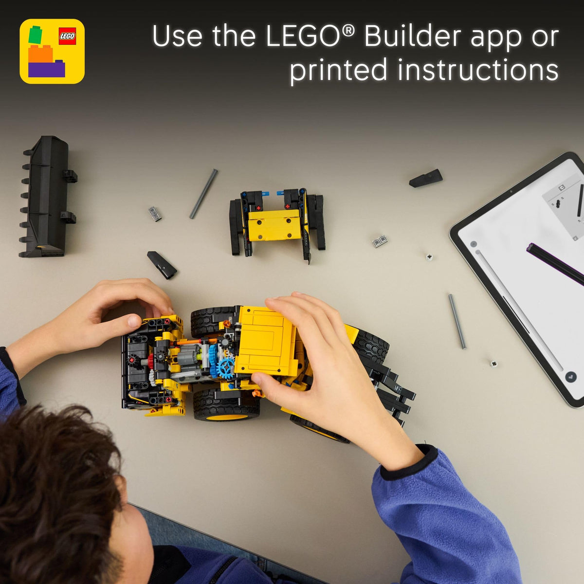 LEGO Technic Volvo L120 Electric Wheel Loader (42209)