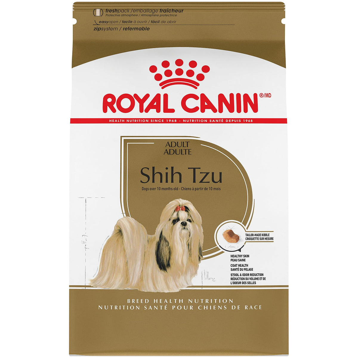 Royal Canin Shih Tzu Adult Dry Dog Food, 10 lb
