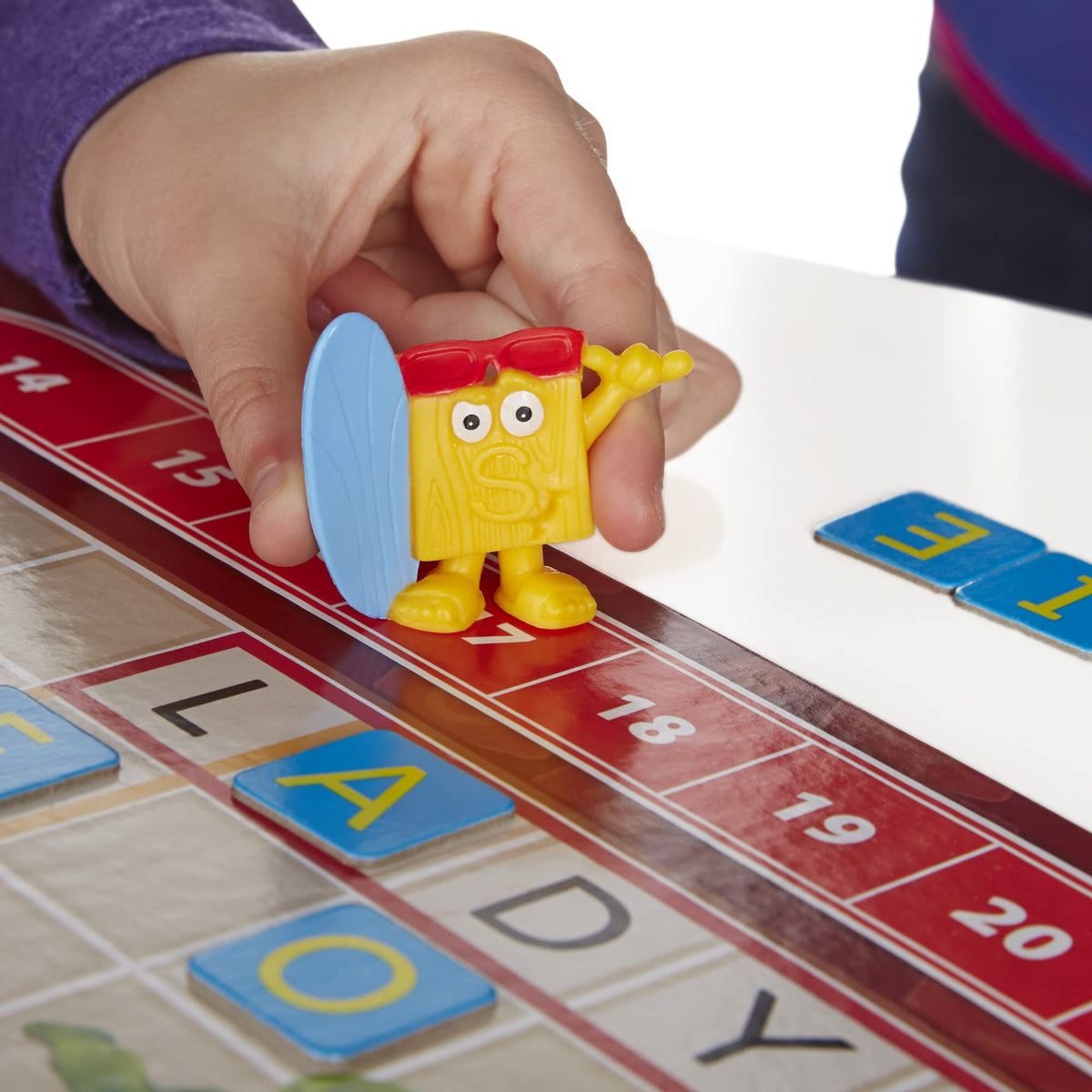 Hasbro Gaming Scrabble Junior Board Game, 2-4 Players, Ages 5+