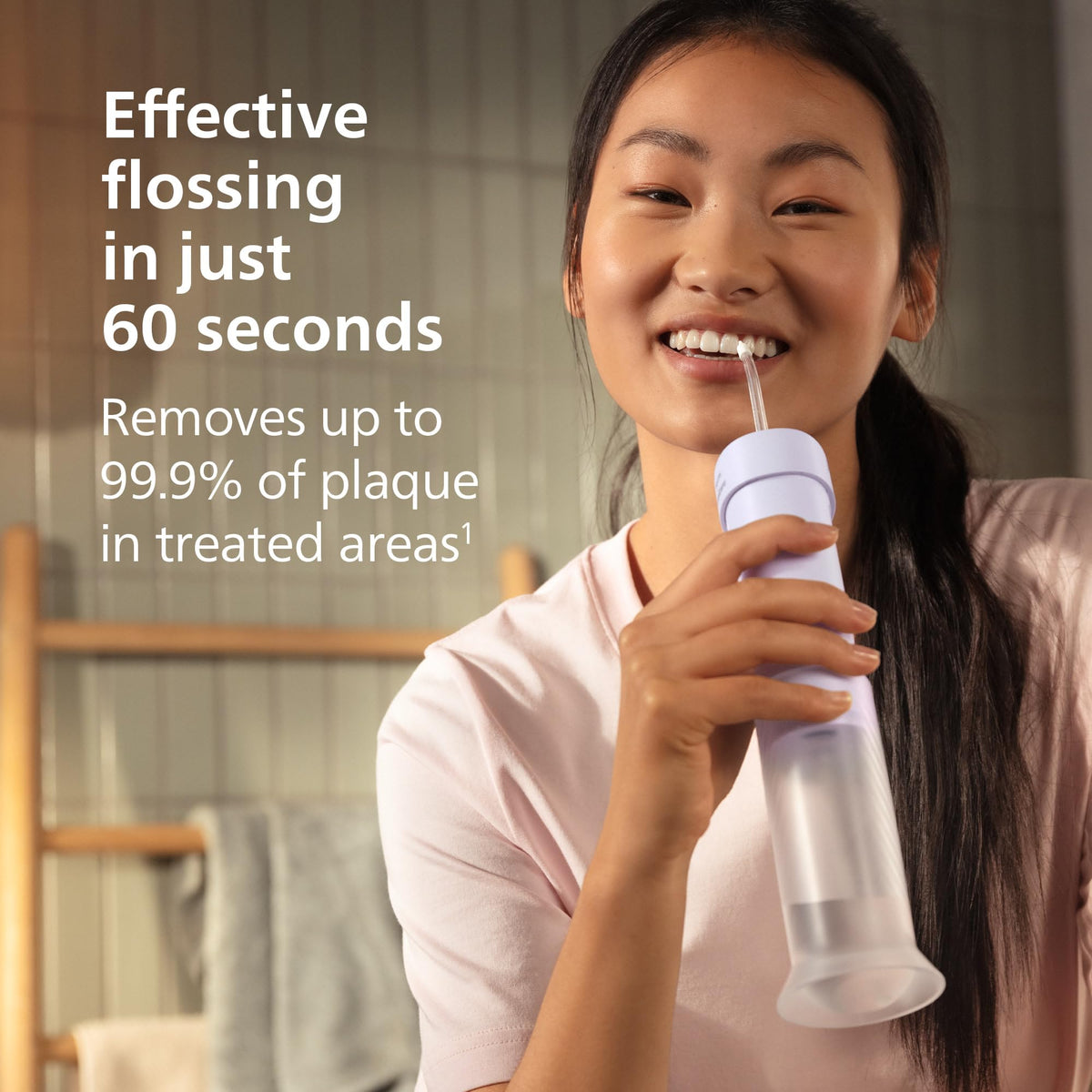 Philips Sonicare Compact Flosser 1000, Purple, HX3333/23