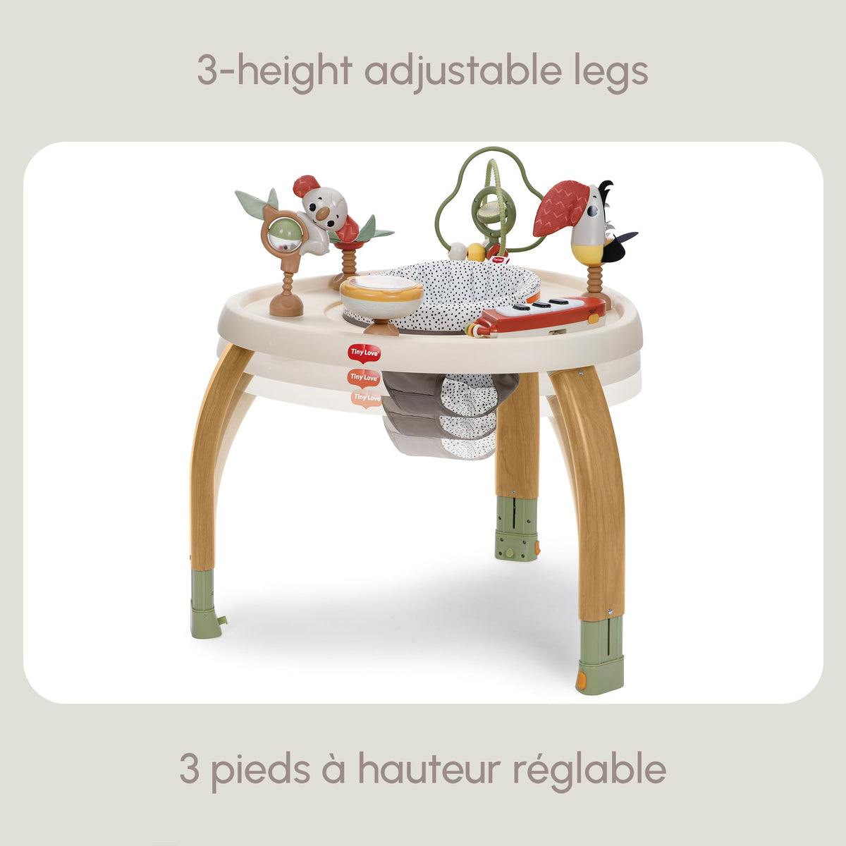 Tiny Love 5-in-1 Here I Grow Stationary Activity Center, Boho Chic