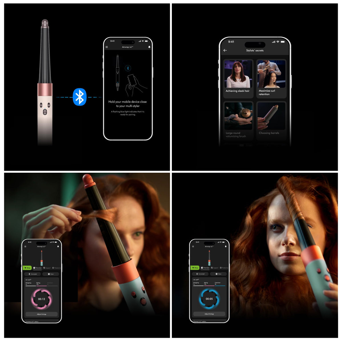 Dyson Airwrap i.d. Multi-Styler Straight+Wavy, Ceramic Pink/Rose Gold