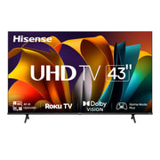 Hisense 43R63N 43 Inch 4K UHD HDR LED Roku Smart TV, 2024