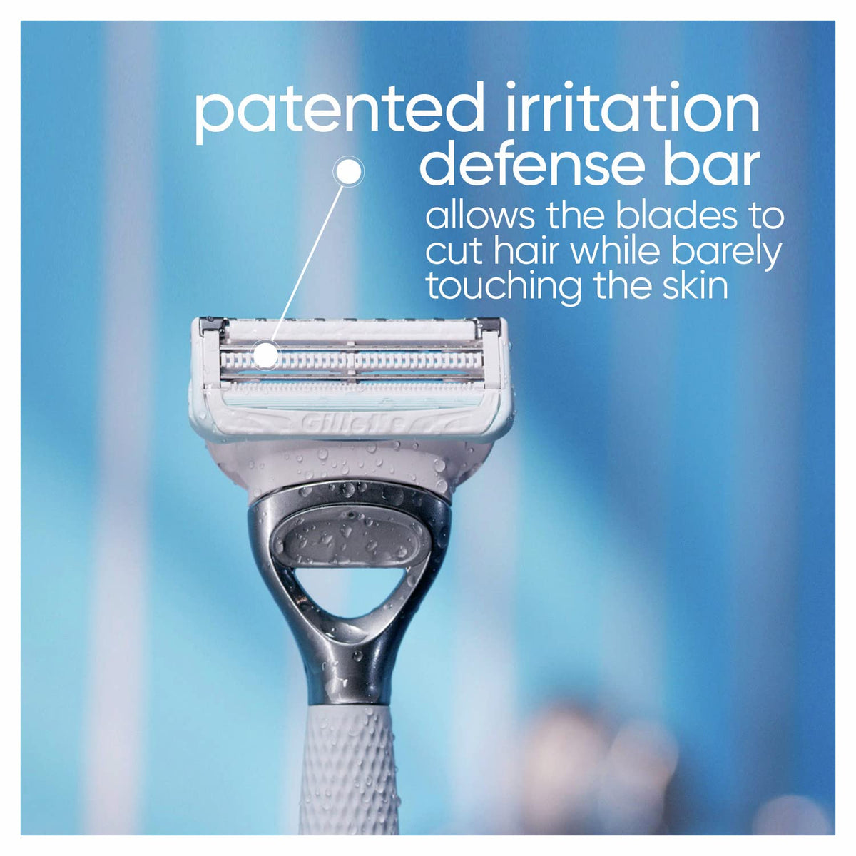 Gillette Venus Intimate Grooming Women's Razor Refills, 8 Count