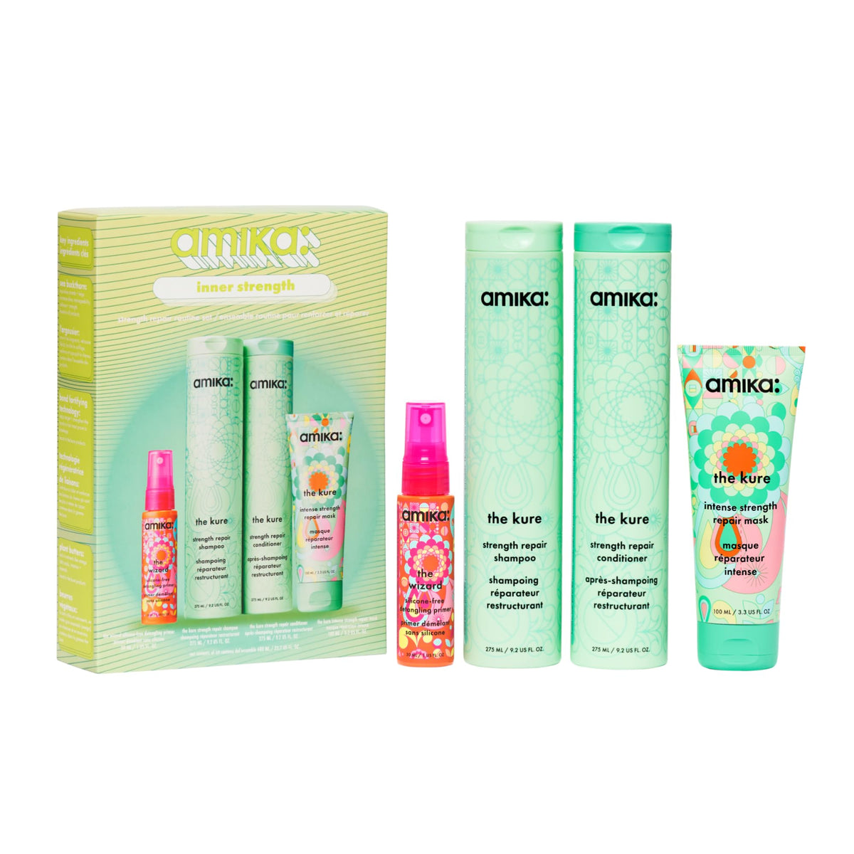 amika Inner Strength Repair Routine Gift Set