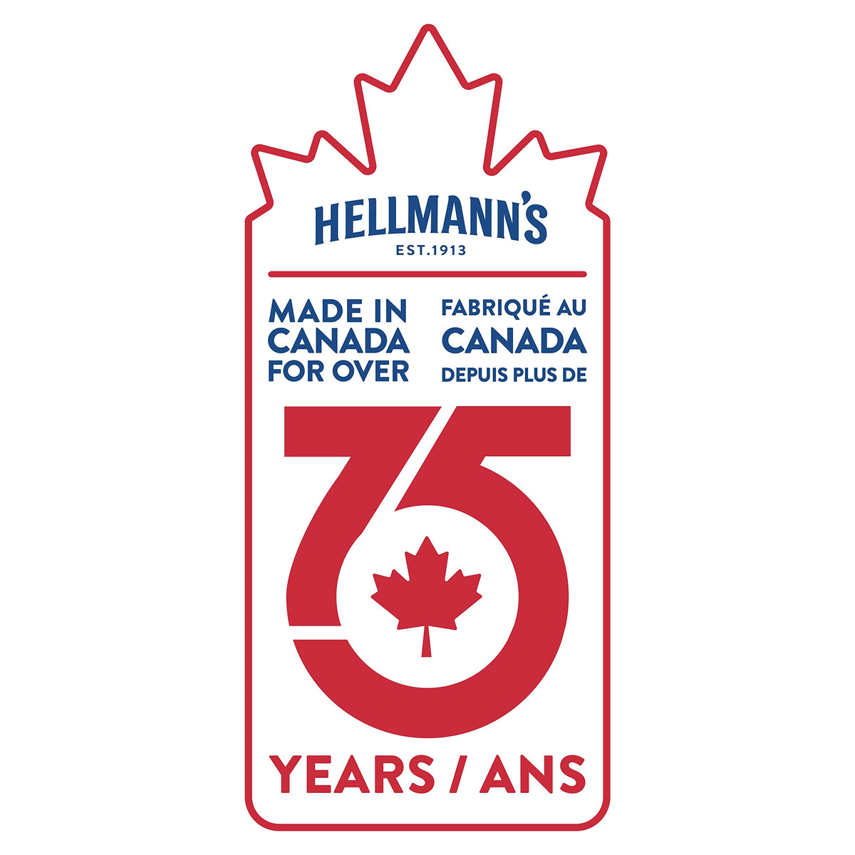 Hellmann's Olive Oil Mayonnaise, 750 ml