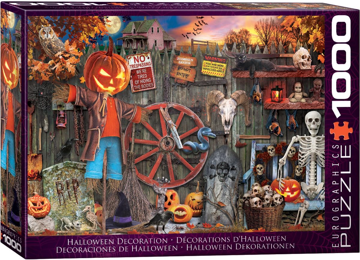 Halloween Decorations, 1000 Pieces