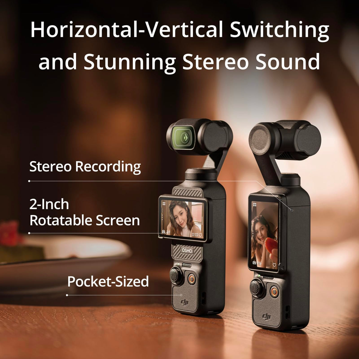 DJI Osmo Pocket 3 Creator Combo, 4K/120fps, 1'' CMOS