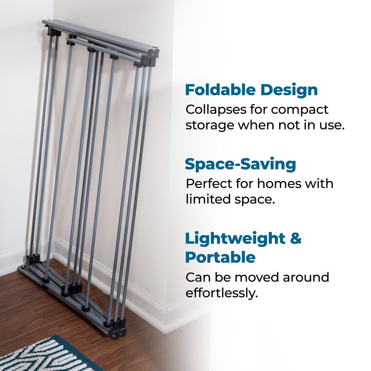 Honey-Can-Do Collapsible Clothes Drying Rack DRY-09066, 50 lbs