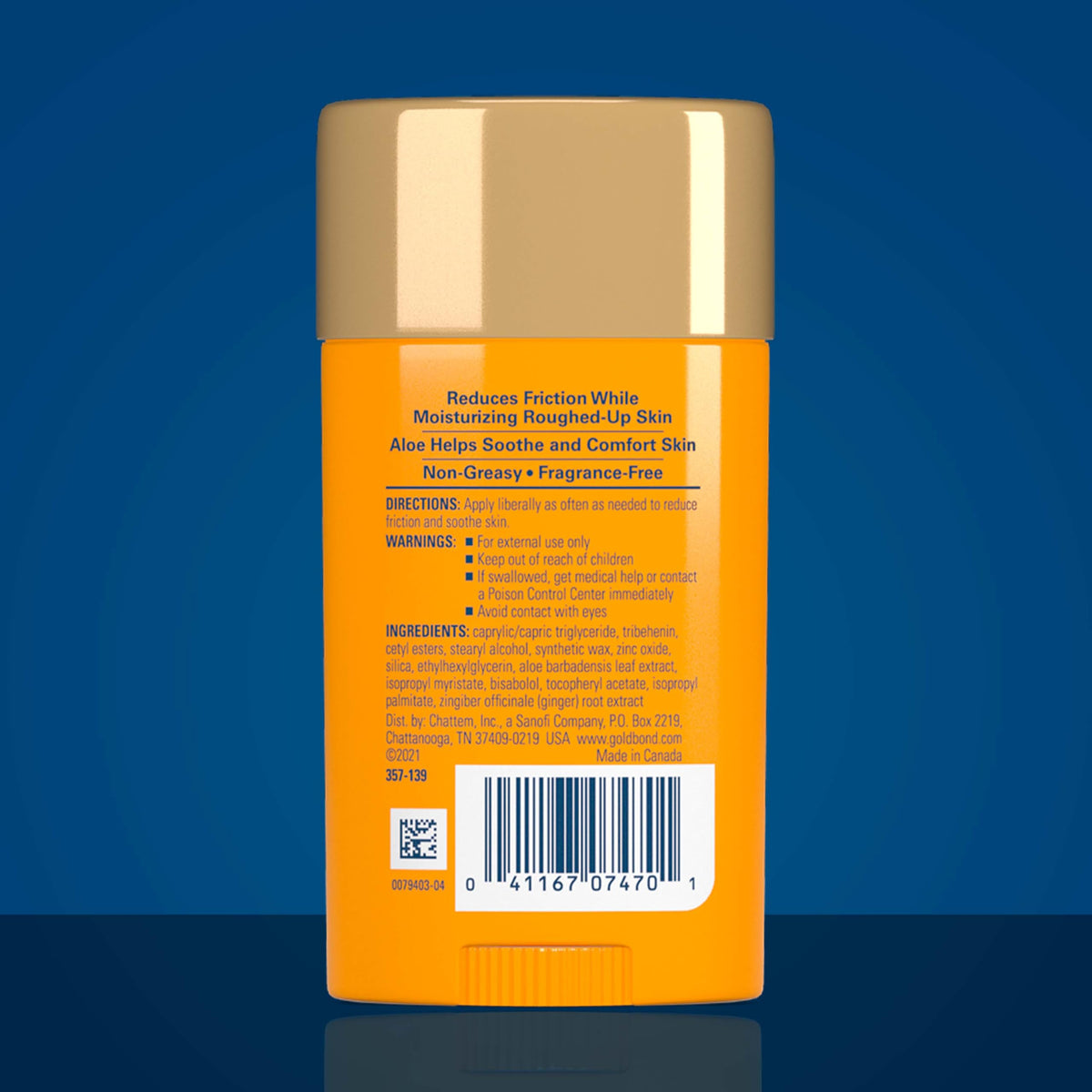 Gold Bond Friction Defense Stick, Unscented, 1.75 oz