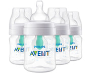 Philips Avent Anti-Colic Bottle, 4oz, 4 Pack, SCY701/04