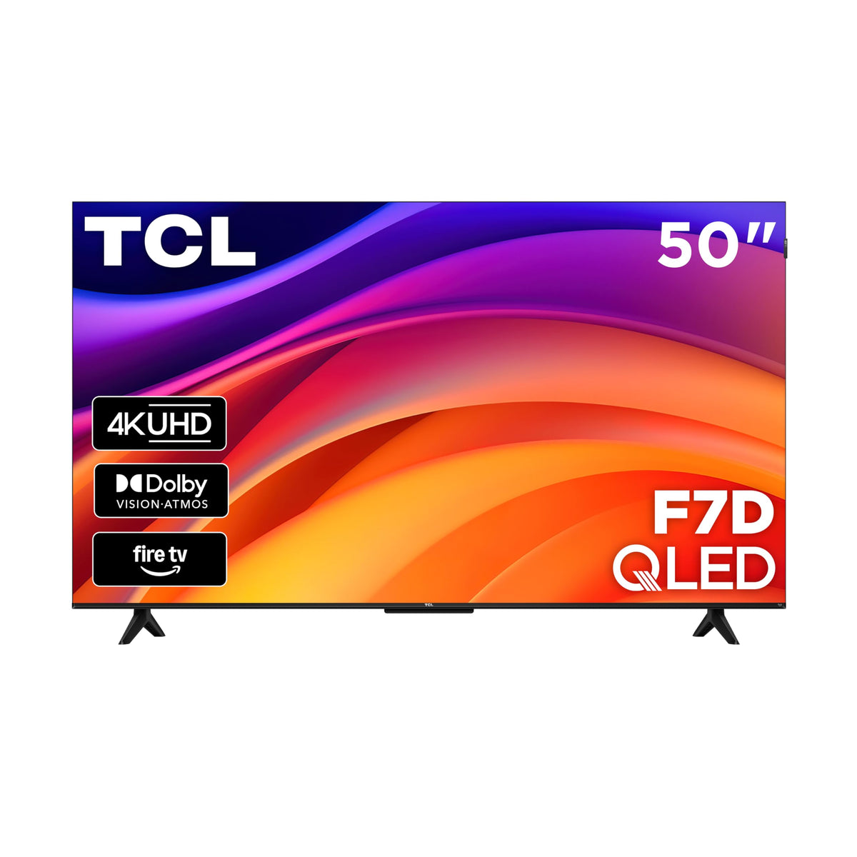TCL 50-Inch F7D 4K UHD HDR QLED Smart TV with Fire TV, 50F7D