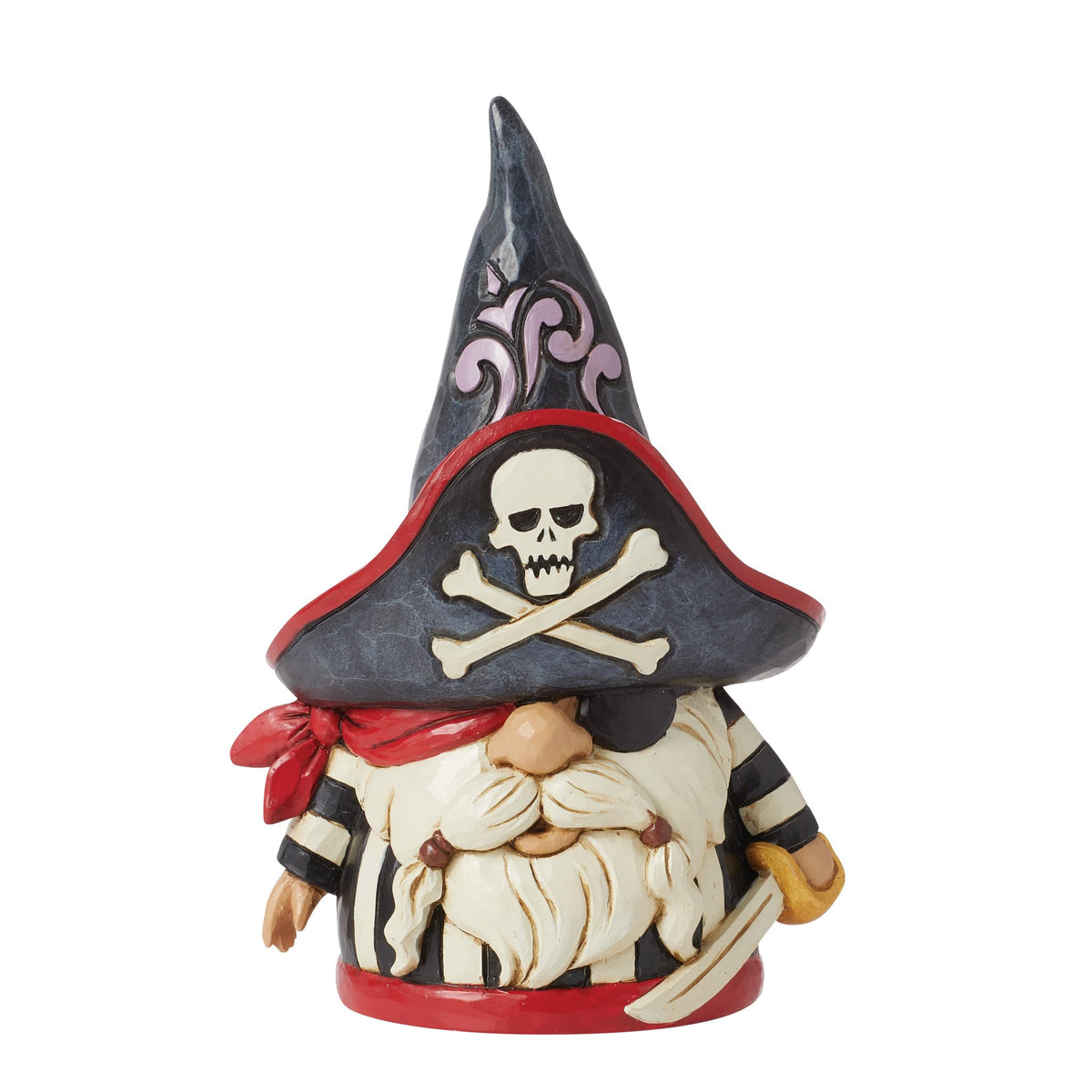 Enesco Jim Shore Heartwood Creek Gnome in Pirate Costume, 5.71 Inch