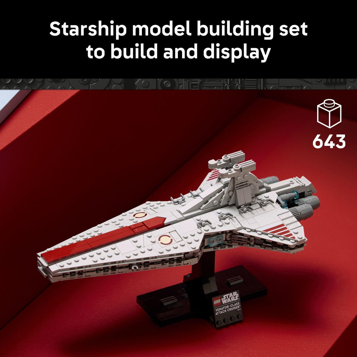 LEGO Star Wars Venator-Class Attack Cruiser Building Set, 75441
