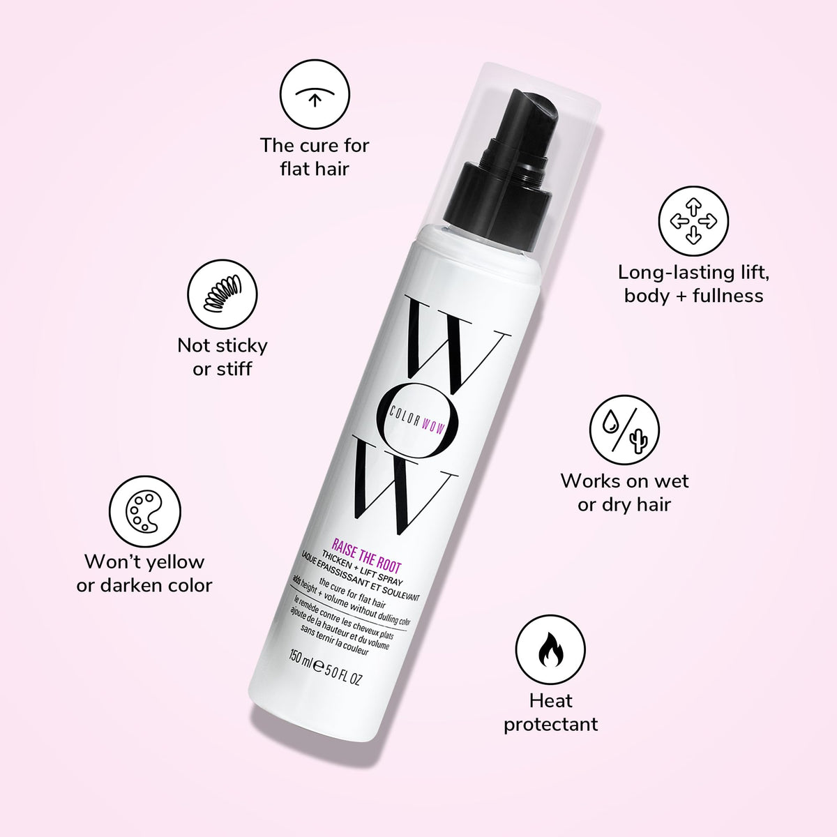 Color Wow Raise the Root Thicken Plus Lift Spray, 5 fl oz