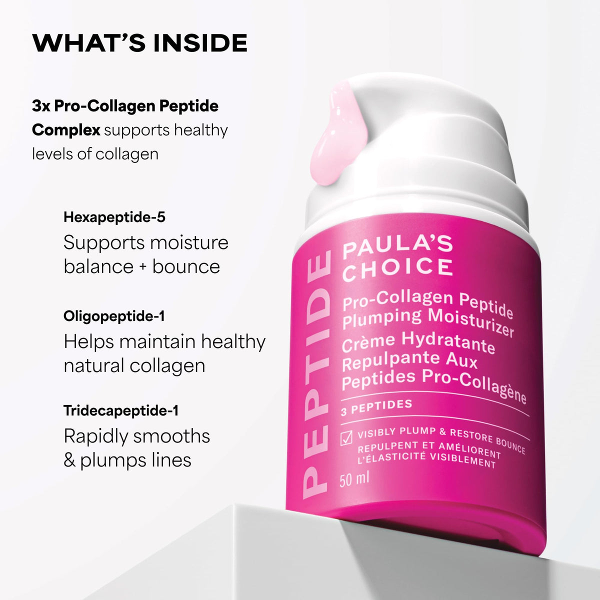 Paula's Choice Pro-Collagen Peptide Plumping Moisturizer, 50 mL