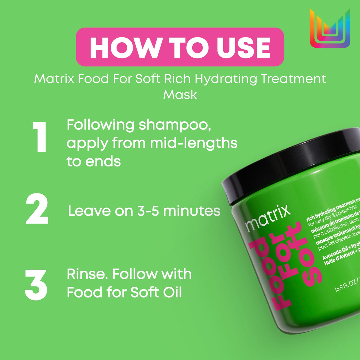 Matrix Rich Hydrating Treatment Mask for Very Dry Hair, 500 ml