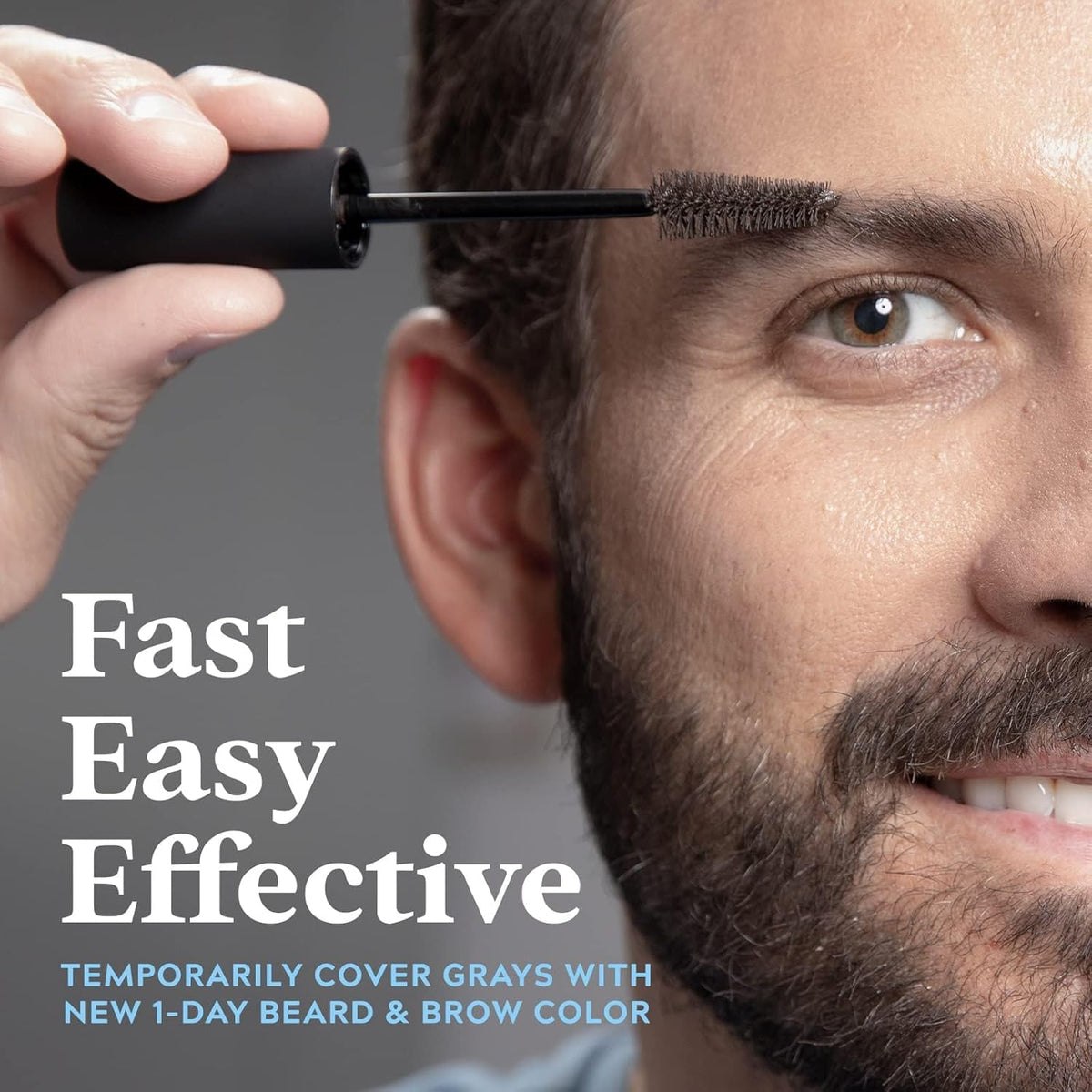 Just for Men 1-Day Beard and Brow Color, Black, 1 Count