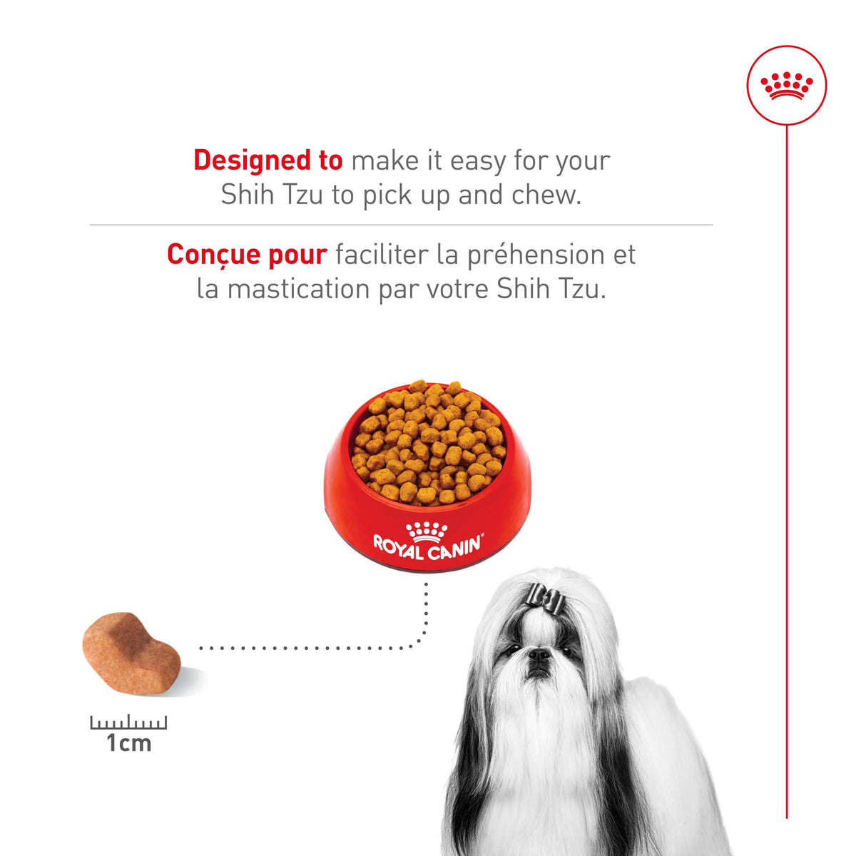 Royal Canin Shih Tzu Adult Dry Dog Food, 10 lb