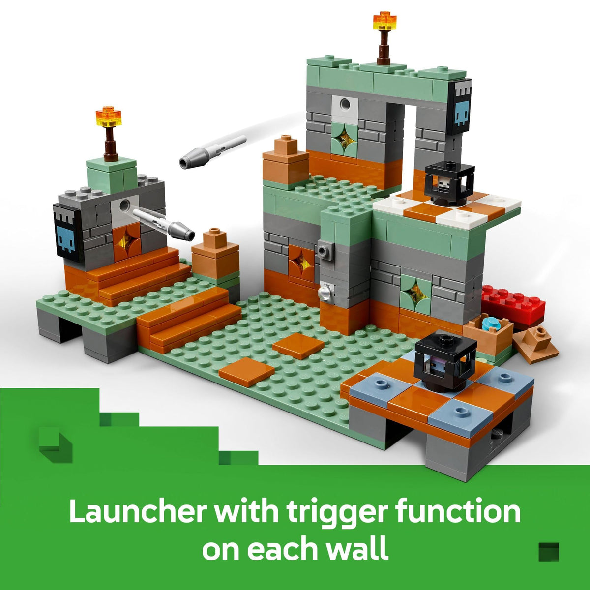 LEGO Minecraft The Trial Chamber Set 21271, Ages 8+