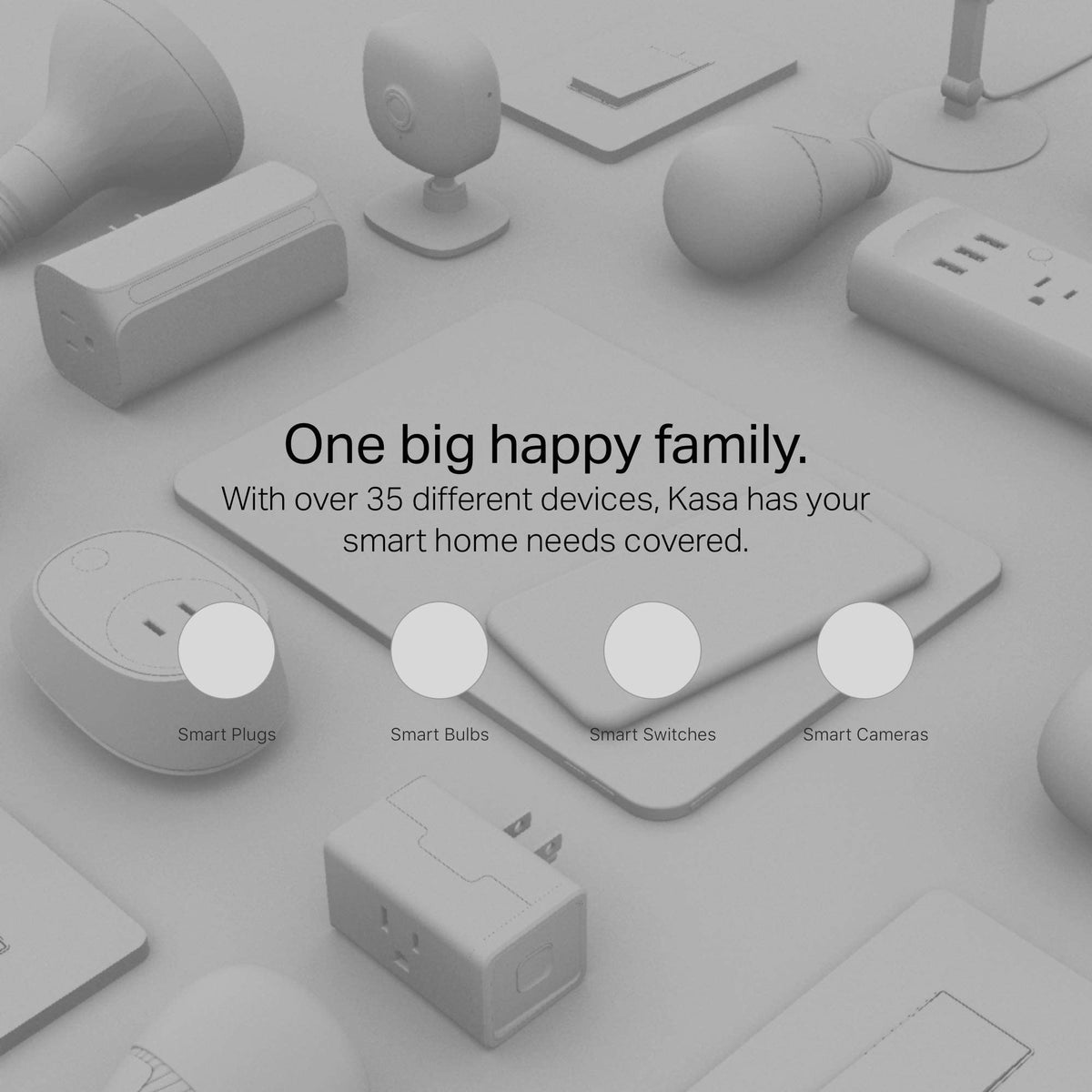 Kasa Smart Plug Mini by TP-Link HS103P2, White (2 Pack)