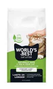World's Best Cat Litter, Original Unscented, 15 lbs