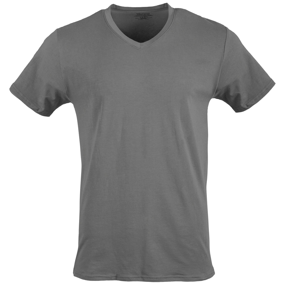 Gildan Men's V-Neck T-Shirts, Assorted, Large, 5 Pack