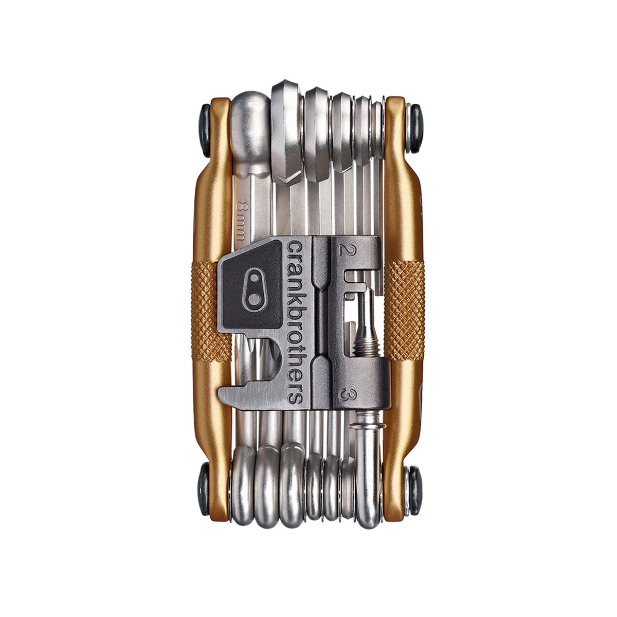 Crank Brothers Multi Bicycle Tool, 19-Function, Gold