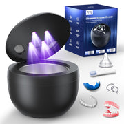 Ultrasonic Retainer Cleaner, 45kHz, 200ML, 4 Modes