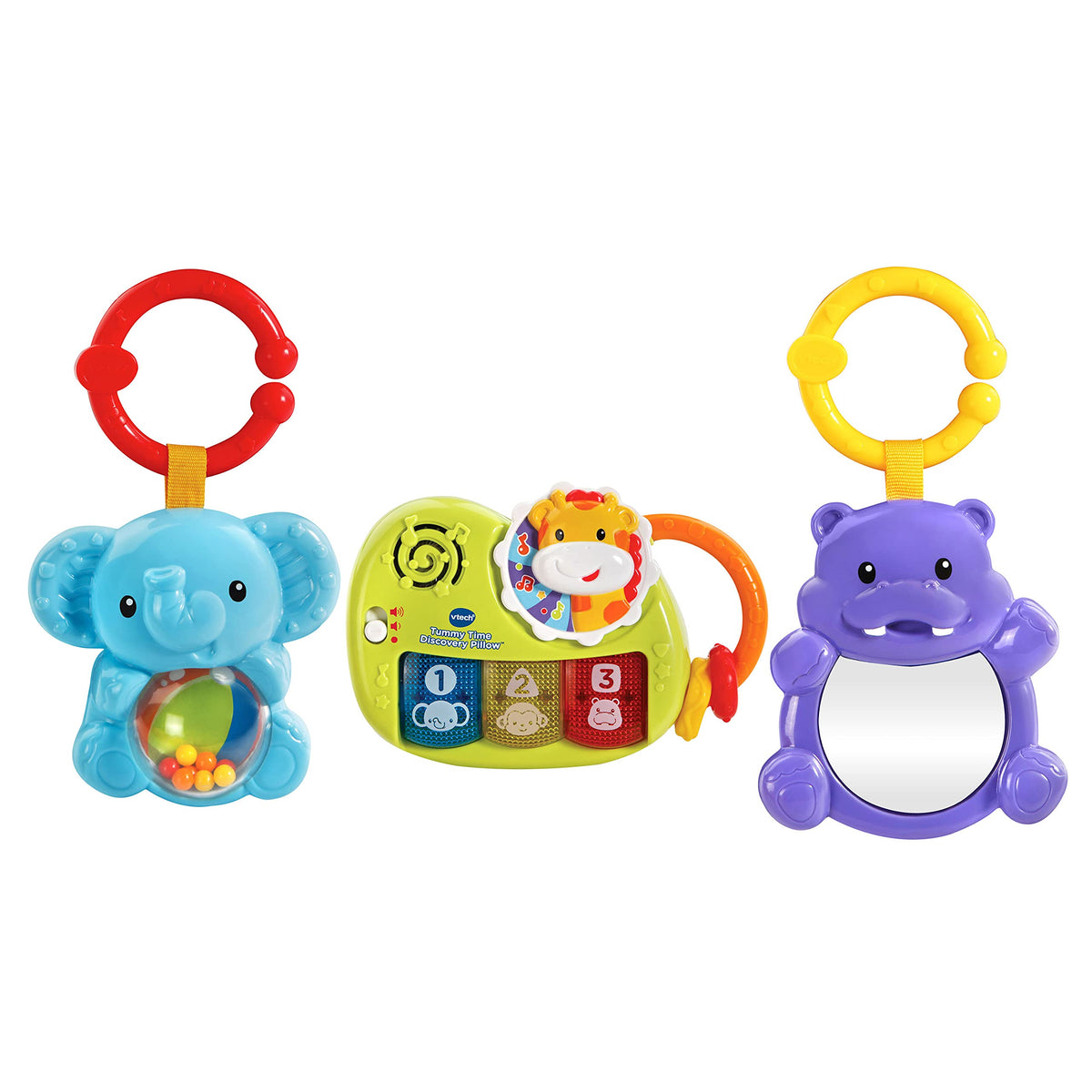VTech Tummy Time Discovery Pillow, English Version
