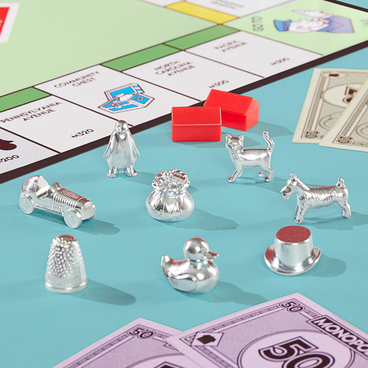 Monopoly Board Game, Classic, English & French, 2 to 6 Players