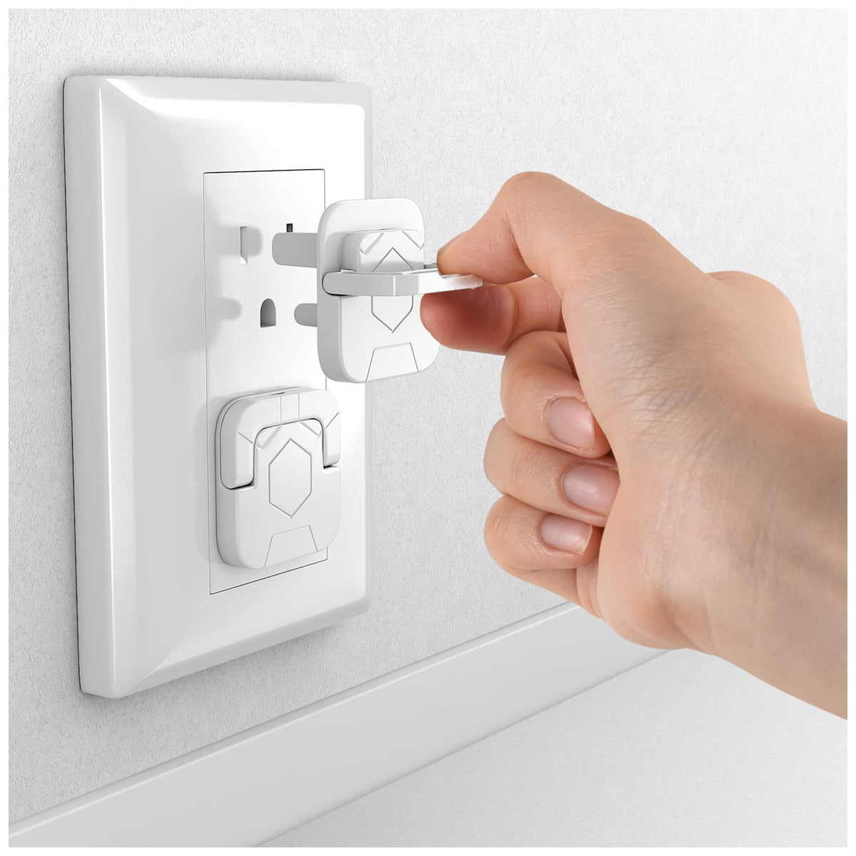 4our Kiddies Baby Proofing Outlet Covers (60 Pack)