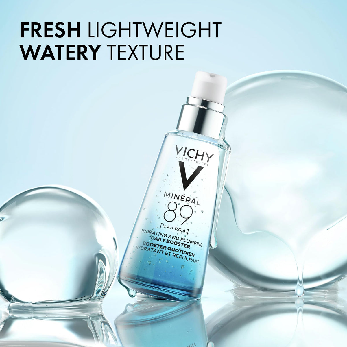 Vichy Mineral 89 Hyaluronic Acid Serum, 50 mL