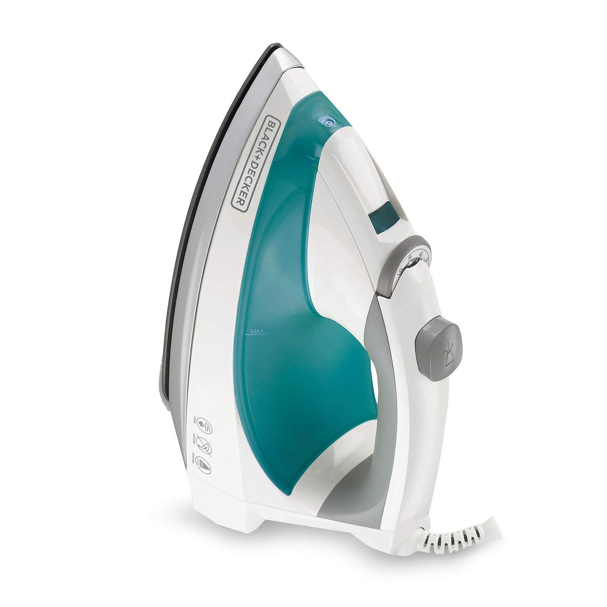 BLACK+DECKER Lightweight Steam Iron IR0820C, 1200W, Teal
