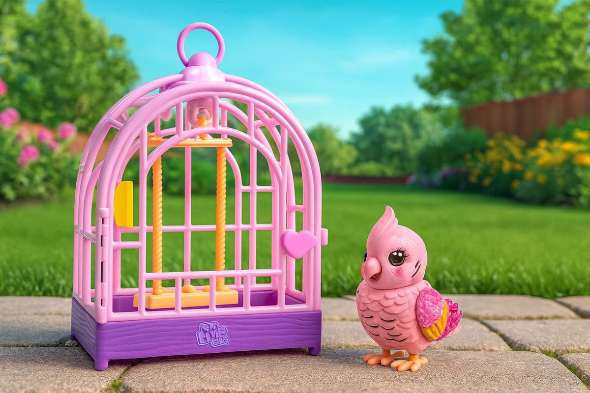 Little Live Pets My Really Real Bird & Cage, Rosie