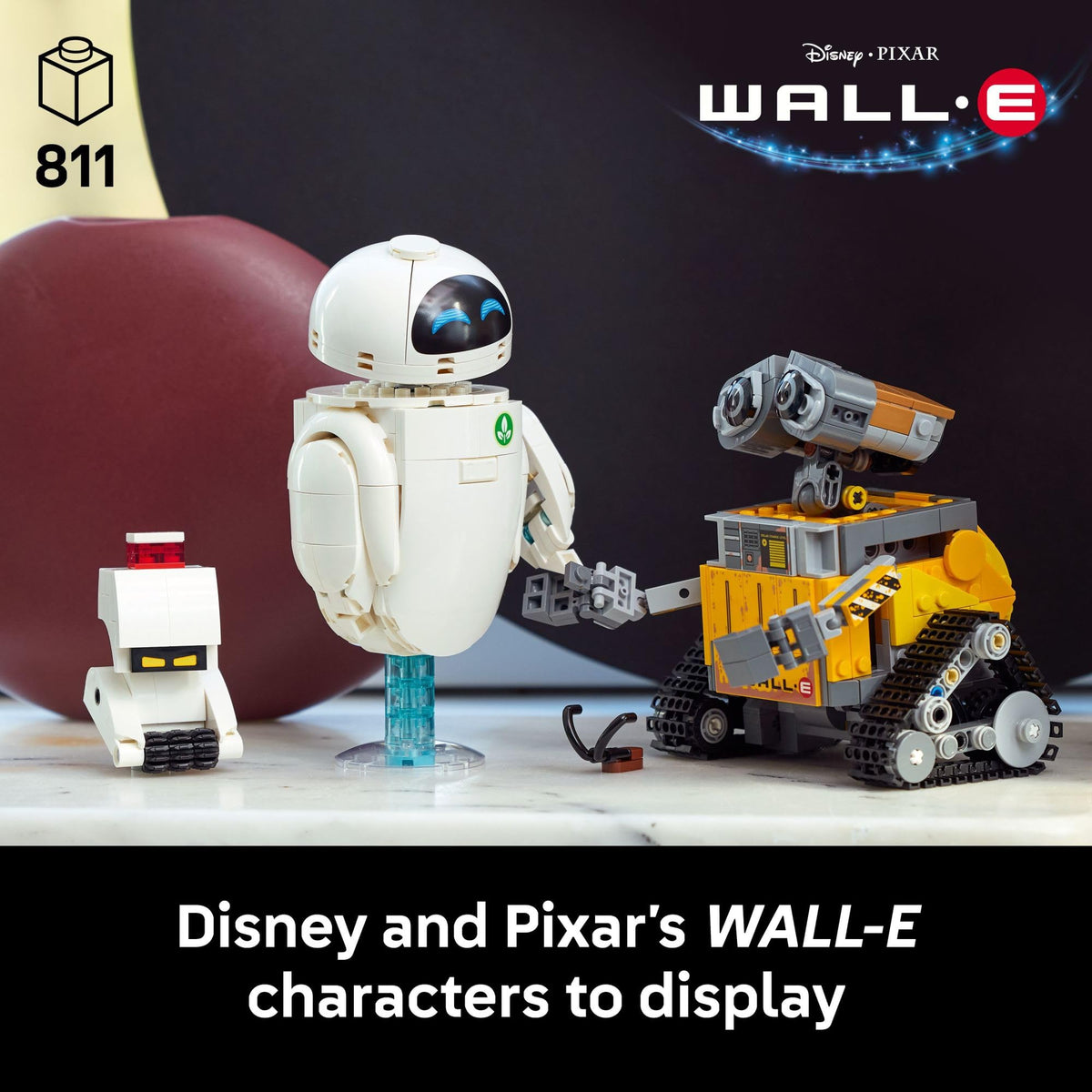 LEGO Disney & Pixar Wall-E & EVE Building Set (43279)