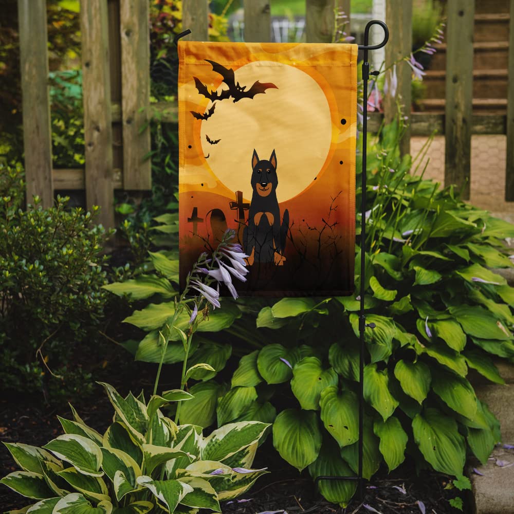 Caroline's Treasures BB4346GF Halloween Beauce Shepherd Dog Flag Garden Size