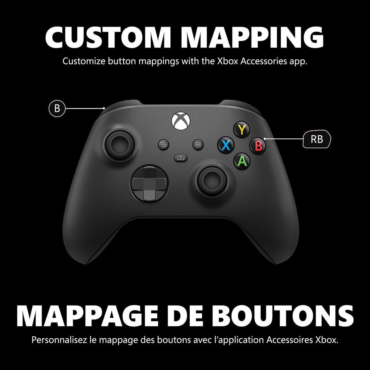 Xbox Core Wireless Controller, Carbon Black